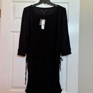 White House Black Market Black cold shoulder Dress